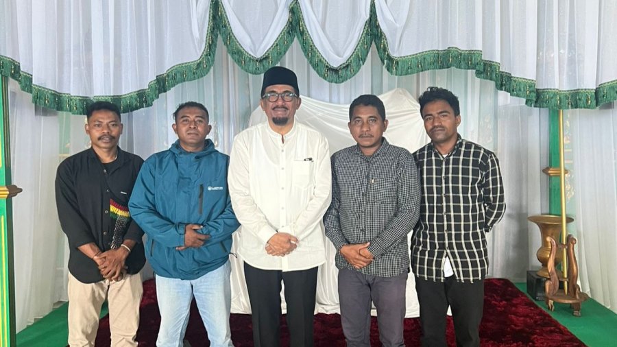 Pemuda Paceda Temui Sultan Tidore, Festival Budaya Siap Meriahkan Oba Tengah